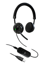 هدست، هدفون، هندزفری وی تی وی تی VT 8600 UNC DUO USB Headset